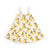 Lemon Halter Dress - 1 Left Size 12-14 years-CARLIJNQ-Modern Rascals
