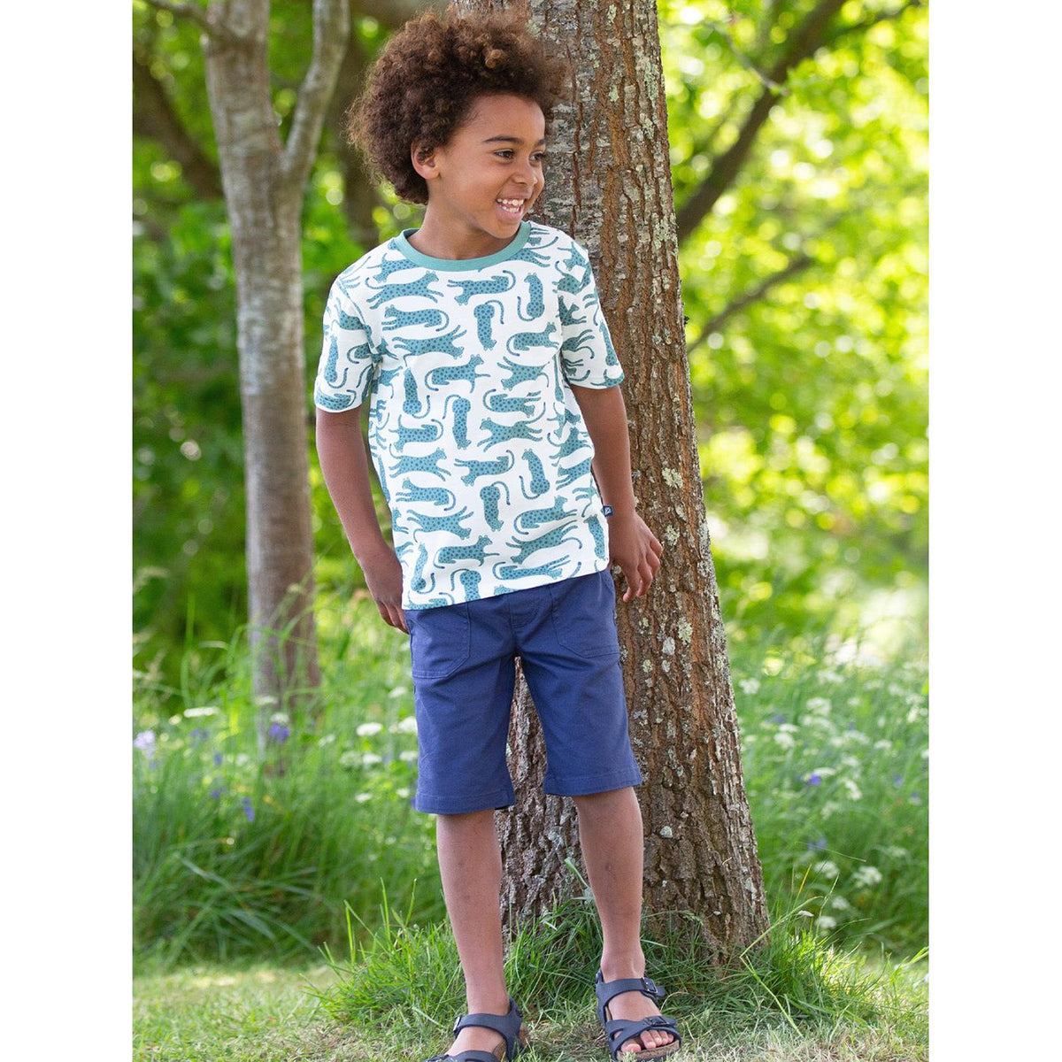 Leopard Camo T-Shirt-Kite-Modern Rascals