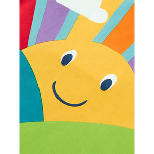 Lichen Sunshine Iori Printed T-Shirt-Frugi-Modern Rascals