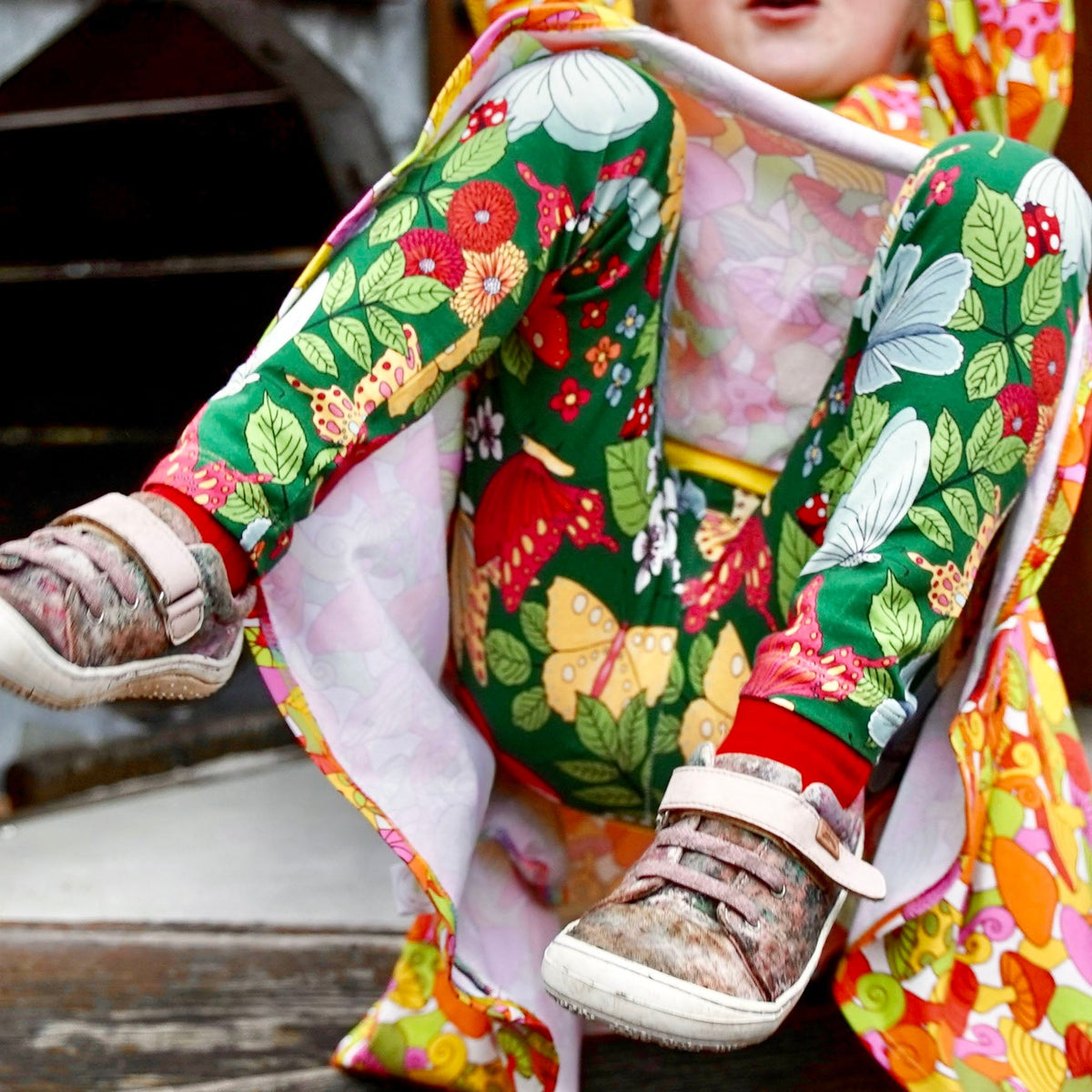 Life of Butterfly Leggings - 1 Left Size 12 years-Uddevalla Barn-Modern Rascals