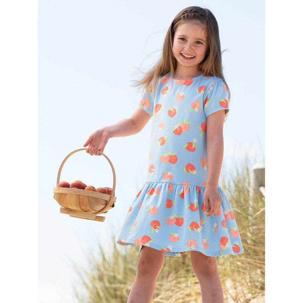 Life's A Peach Short Sleeve Dress-Kite-Modern Rascals