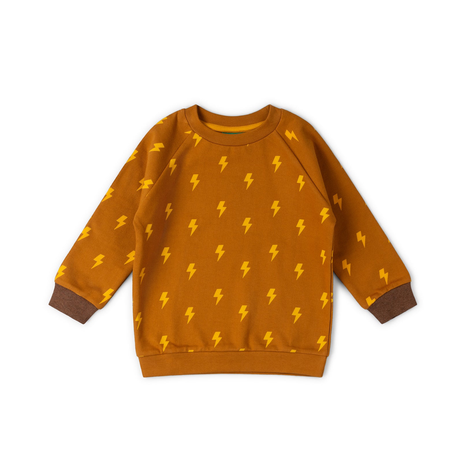 Lightning Raglan Sweatshirt - 2 Left Size 2-3 & 5-6 years-Little Green Radicals-Modern Rascals