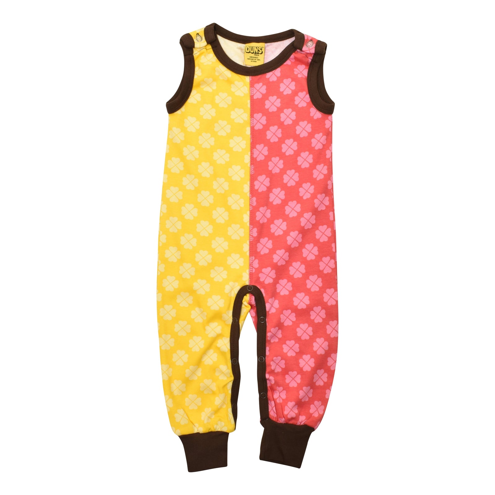 Limited Edition Clover - Dandelion Yellow & Clover - Rouge Red Dungarees-Duns Sweden-Modern Rascals
