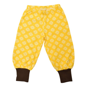 Limited Edition Clover - Dandelion Yellow With Rouge Red Contrast Pocket Baggy Pants-Duns Sweden-Modern Rascals