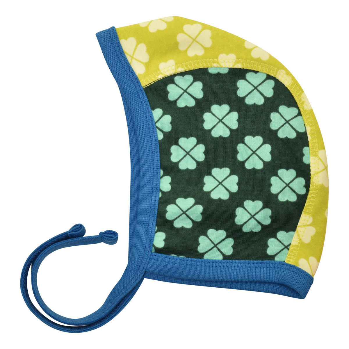Limited Edition Clover - Sulphur Green & Clover - Bistro Green Baby Hat-Duns Sweden-Modern Rascals