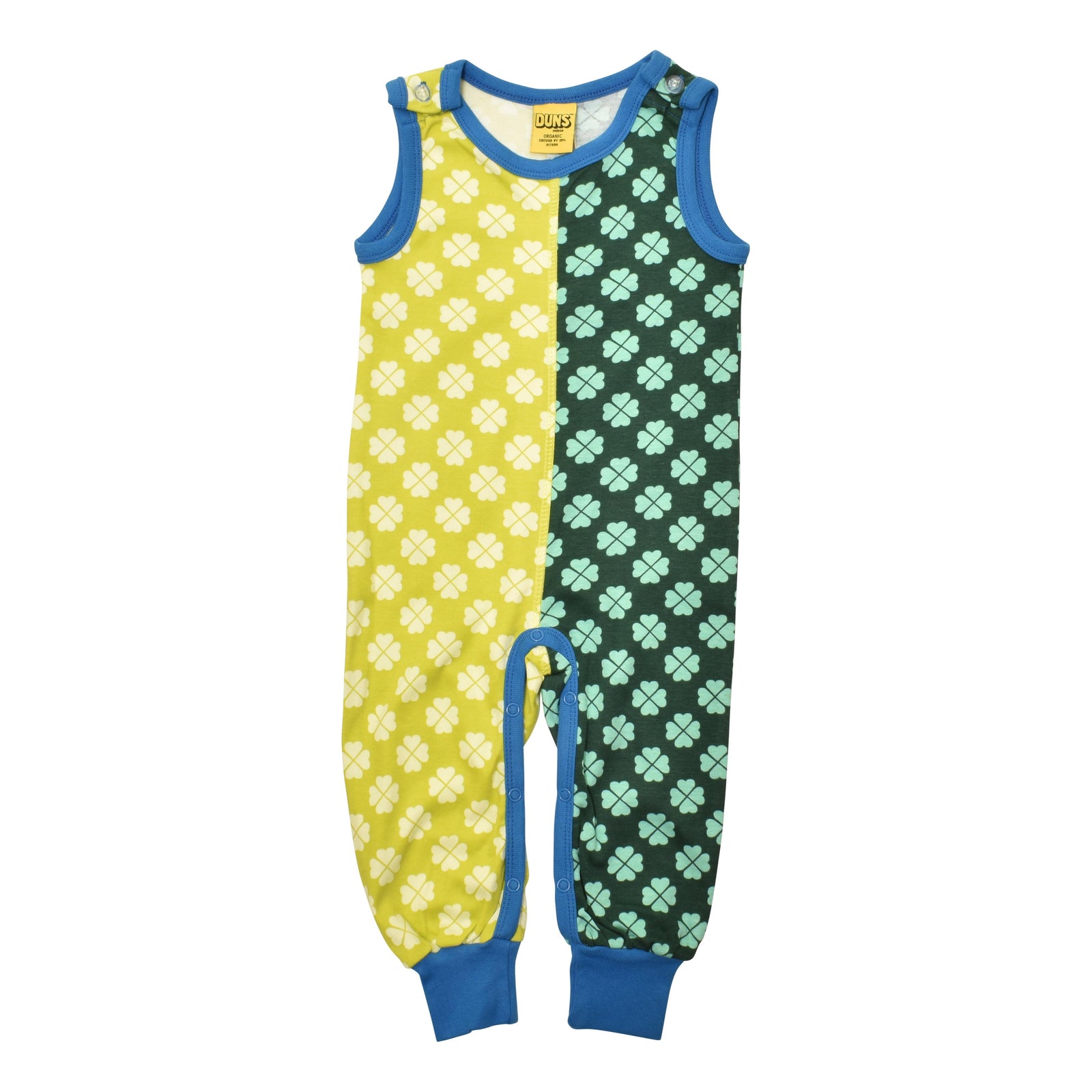 Limited Edition Clover - Sulphur Green & Clover - Bistro Green Dungarees-Duns Sweden-Modern Rascals