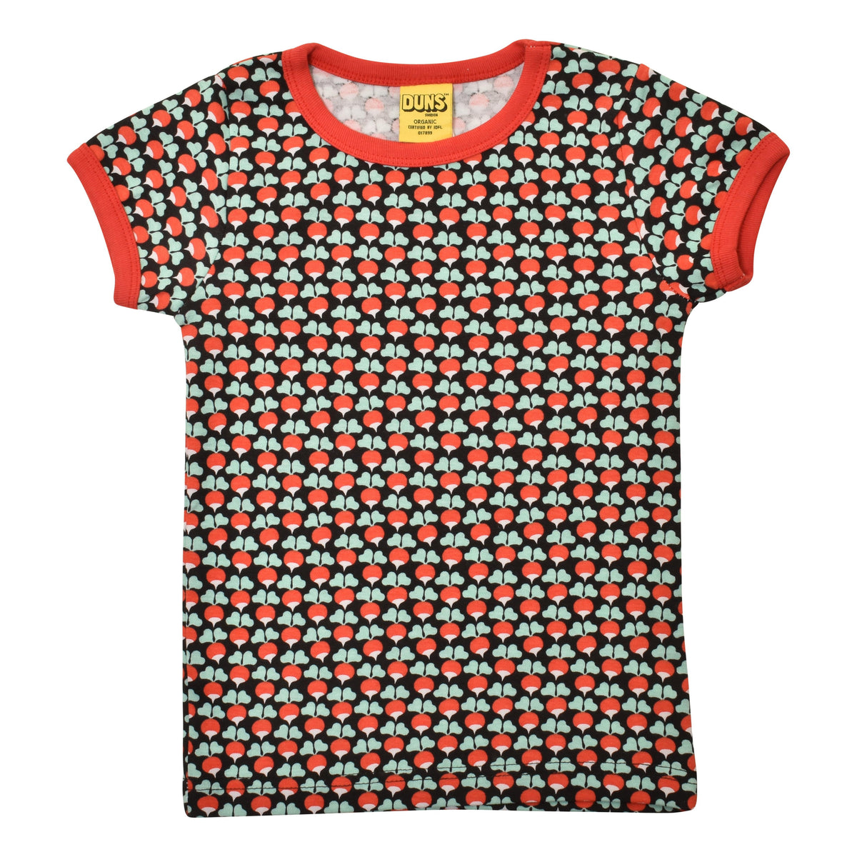 Limited Edition Mini Radish - Black Short Sleeve Shirt-Duns Sweden-Modern Rascals