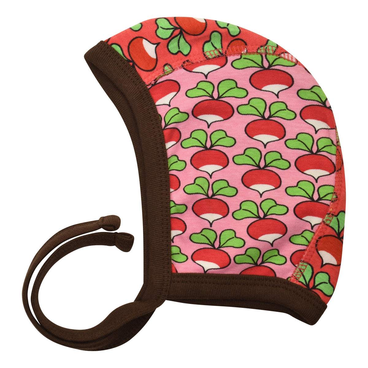 Limited Edition Multi Radish - Rouge Red & Radish - Lilac Chiffon Baby Hat-Duns Sweden-Modern Rascals