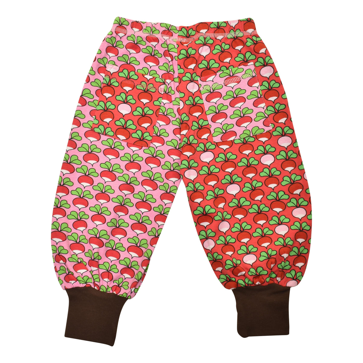 Limited Edition Multi Radish - Rouge Red & Radish - Lilac Chiffon Baggy Pants - MIXED PRINT-Duns Sweden-Modern Rascals