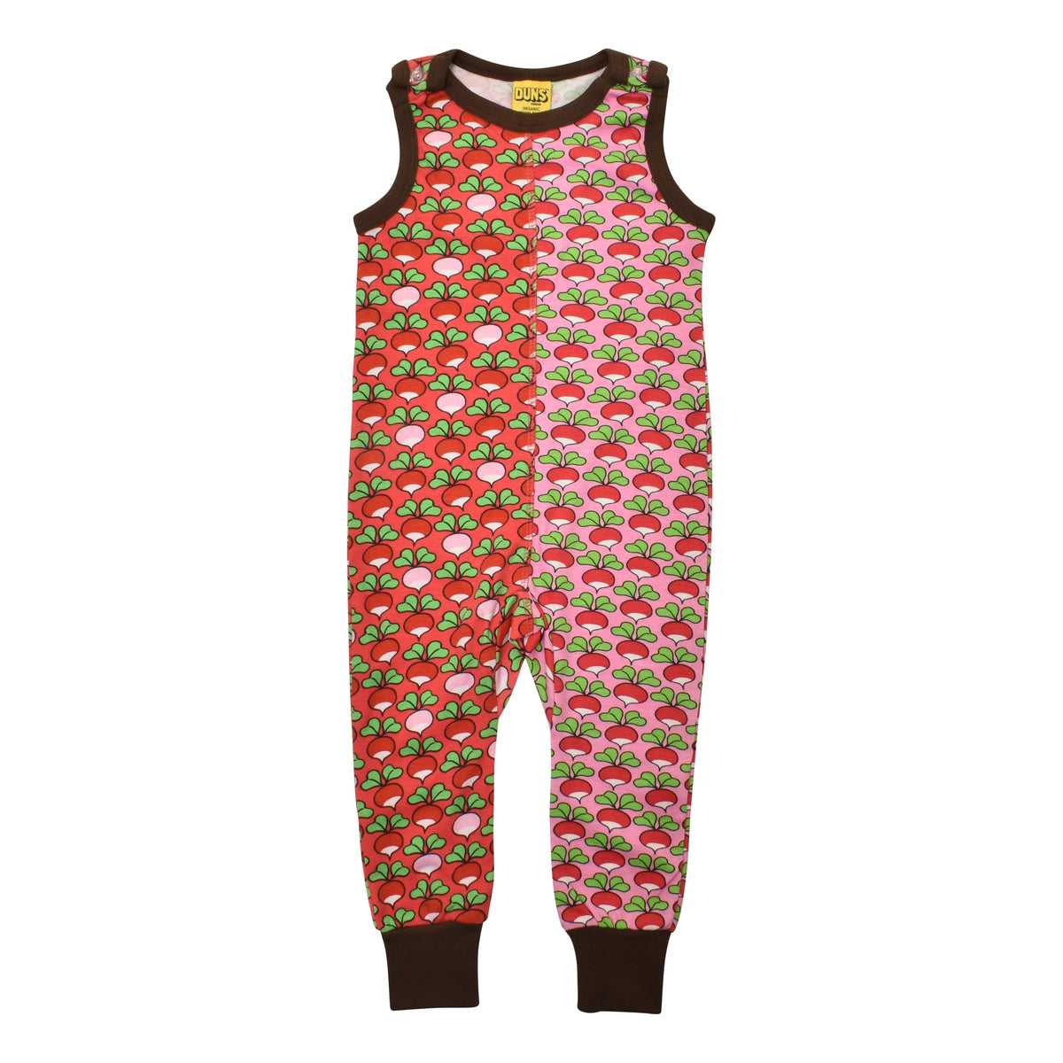 Limited Edition Multi Radish - Rouge Red & Radish - Lilac Chiffon Dungarees-Duns Sweden-Modern Rascals