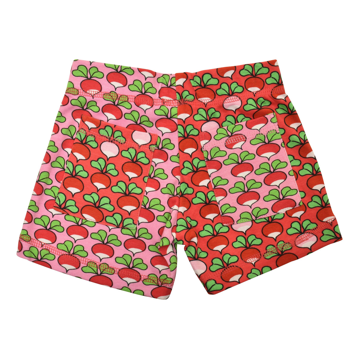 Limited Edition Multi Radish - Rouge Red & Radish - Lilac Chiffon Shorts-Duns Sweden-Modern Rascals