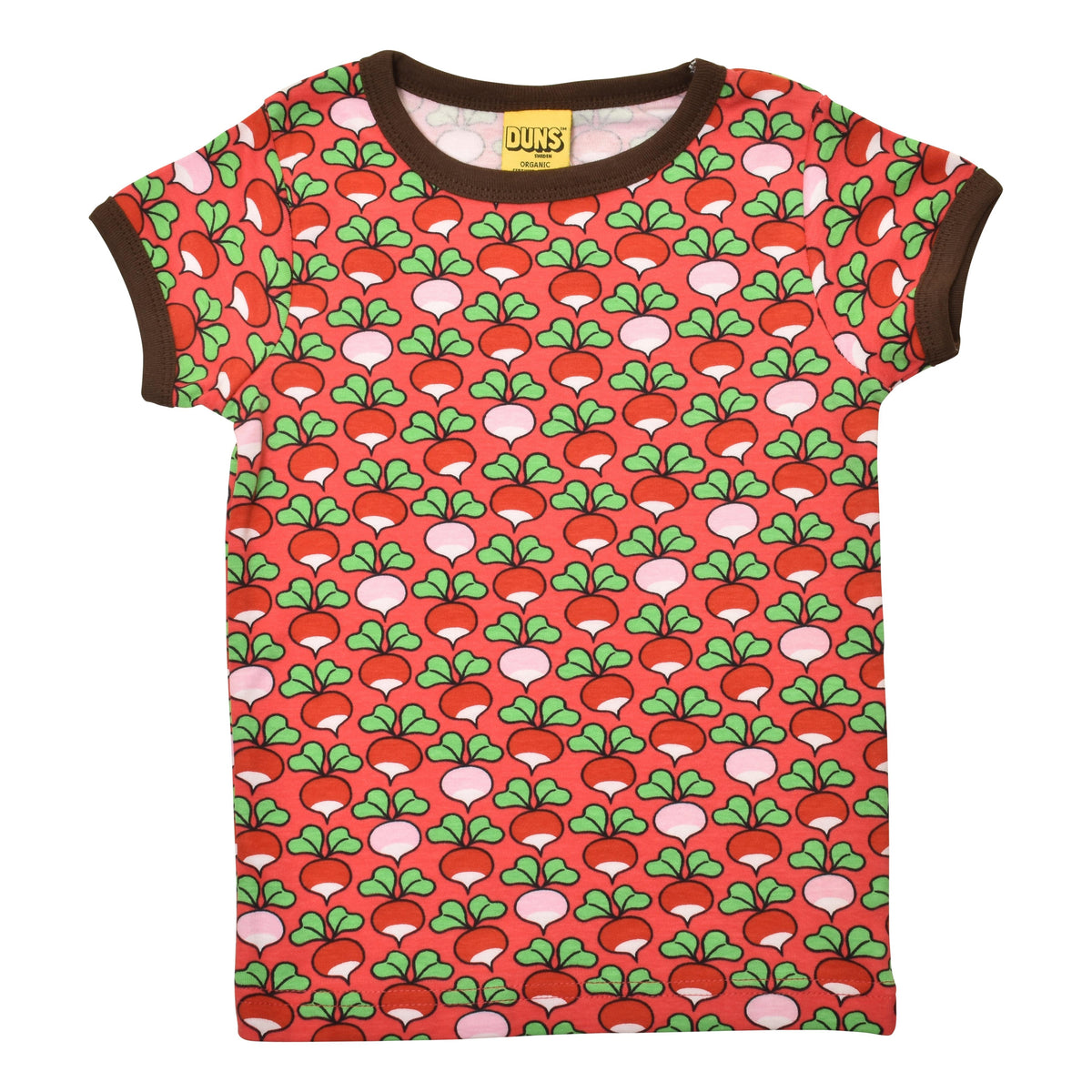 Limited Edition Multi Radish - Rouge Red Short Sleeve Shirt-Duns Sweden-Modern Rascals