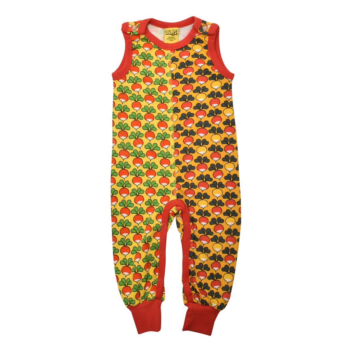 Limited Edition Radish - Dandelion Yellow & Multi Radish - Mineral Yellow Dungarees-Duns Sweden-Modern Rascals
