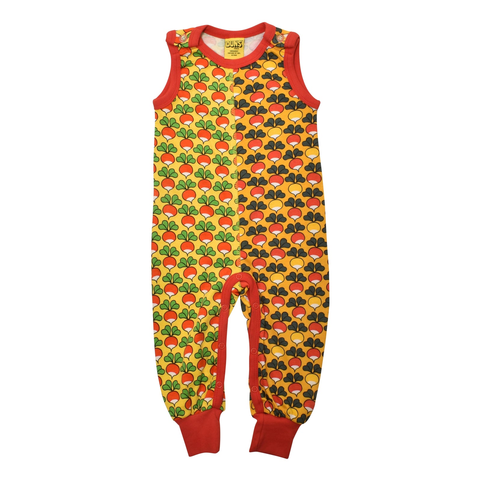 Limited Edition Radish - Dandelion Yellow & Multi Radish - Mineral Yellow Dungarees-Duns Sweden-Modern Rascals