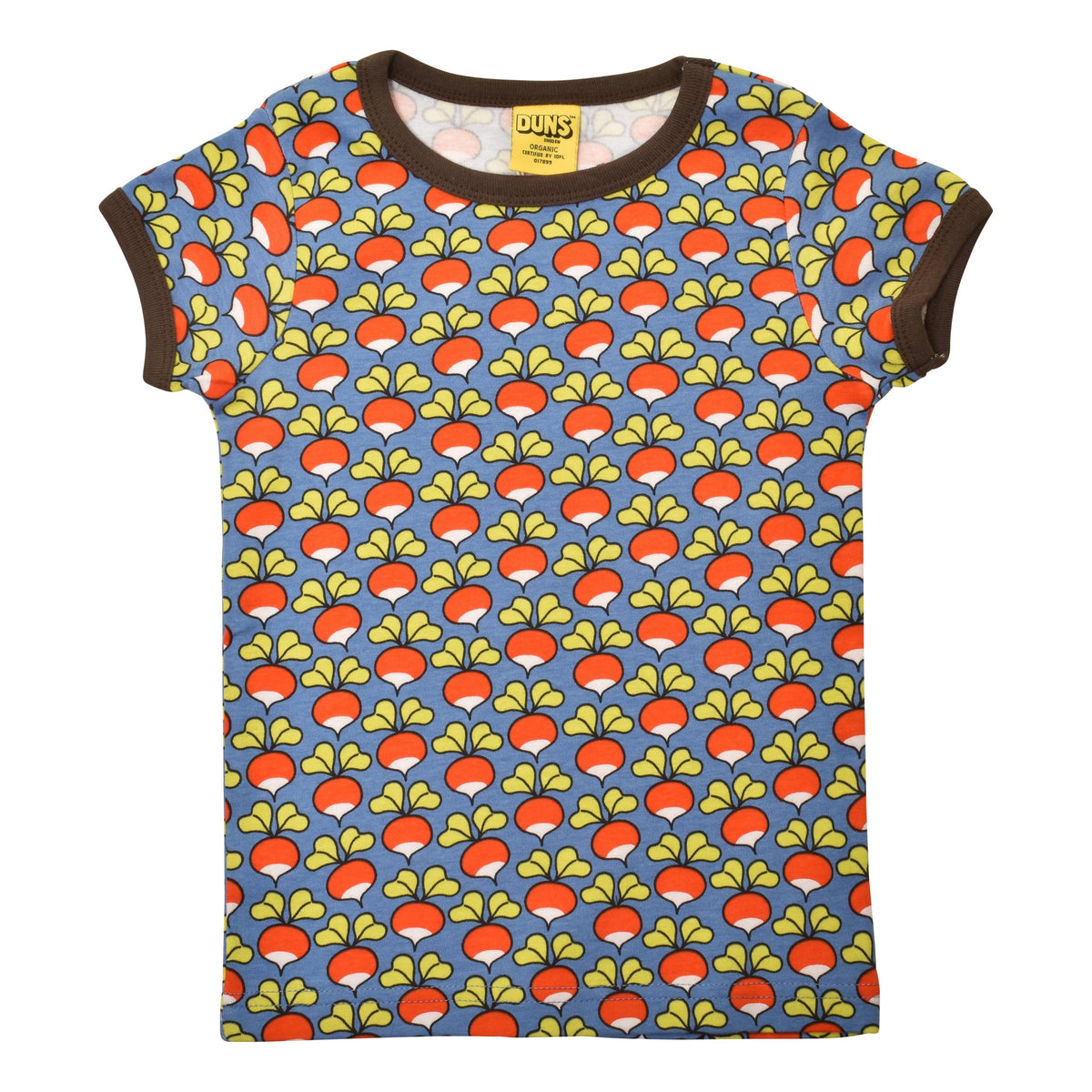 Limited Edition Radish - Marina Blue Short Sleeve Shirt-Duns Sweden-Modern Rascals