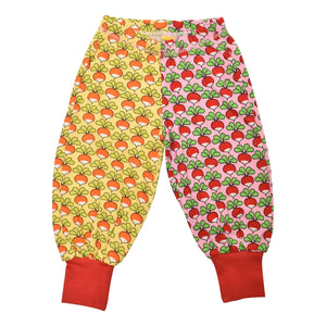 Limited Edition Radish - Sunshine Yellow & Radish - Prism Pink Baggy Pants - MIXED PRINT-Duns Sweden-Modern Rascals