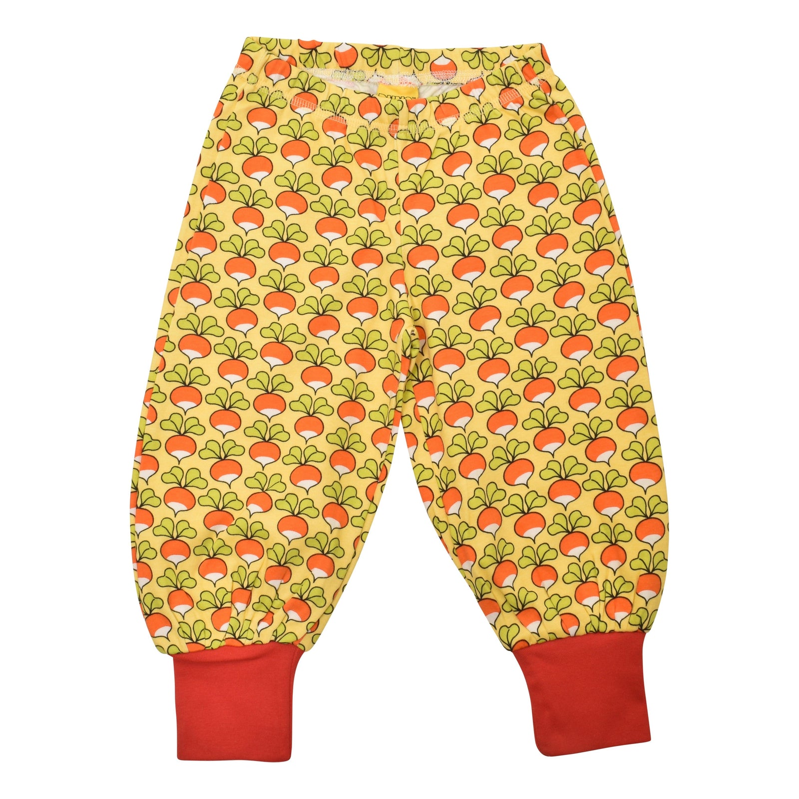 Limited Edition Radish - Sunshine Yellow With Radish - Prism Pink Contrast Pocket Baggy Pants-Duns Sweden-Modern Rascals