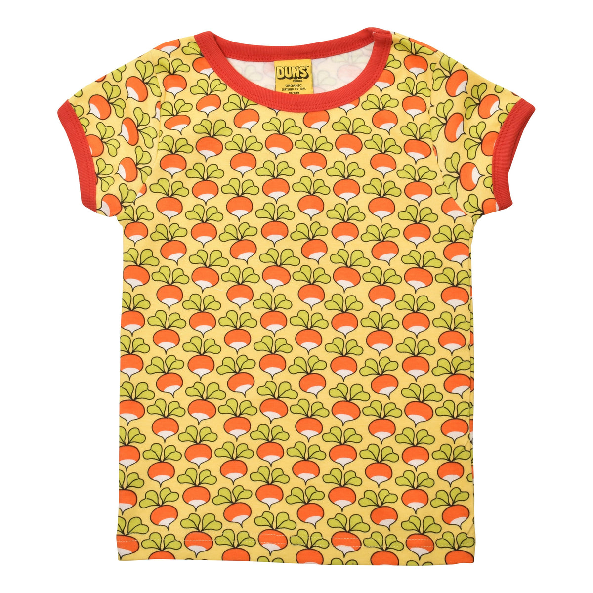 Limited Edition Radish - Yellow Sunshine Short Sleeve Shirt-Duns Sweden-Modern Rascals