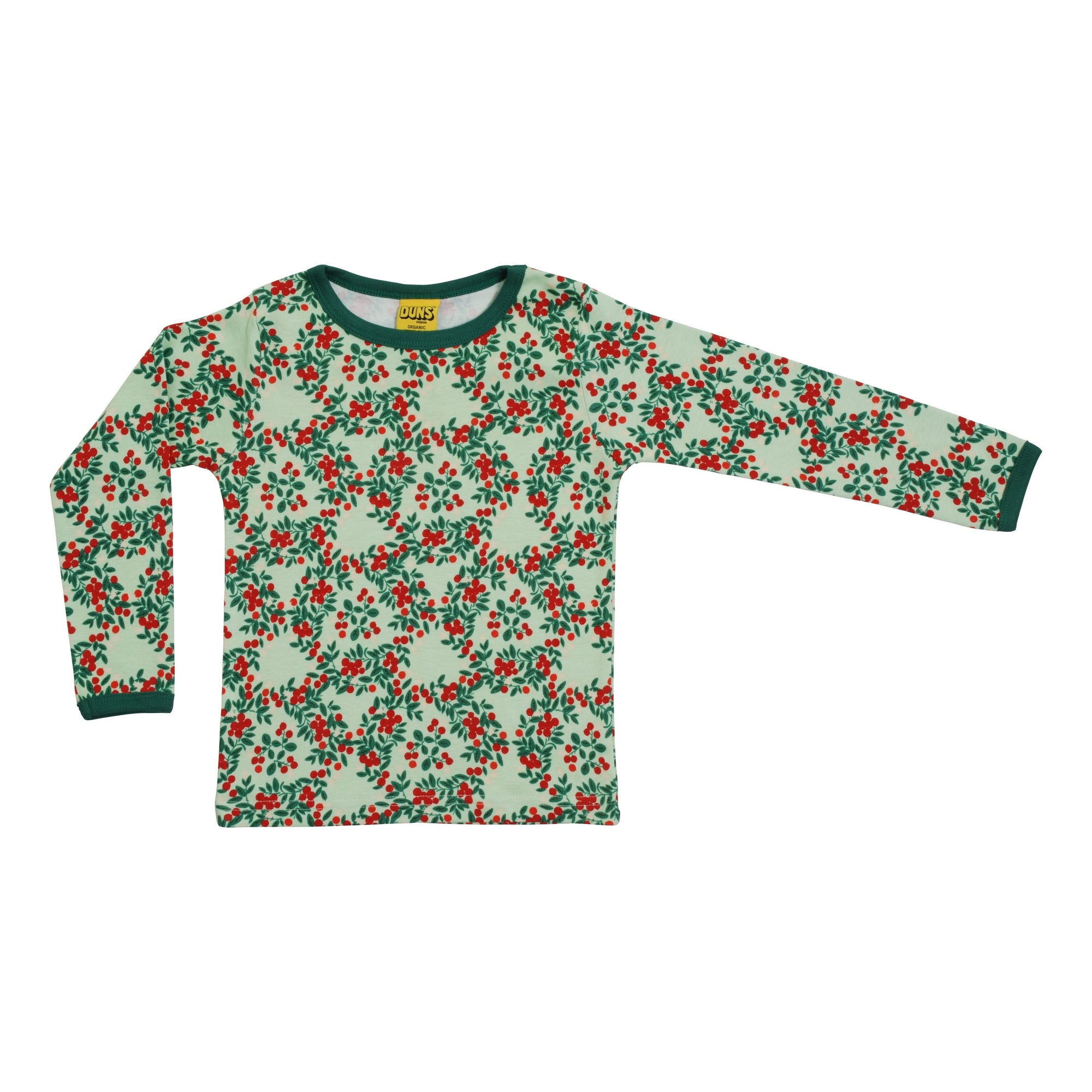 Lingonberry Rice Long Sleeve Shirt-Duns Sweden-Modern Rascals