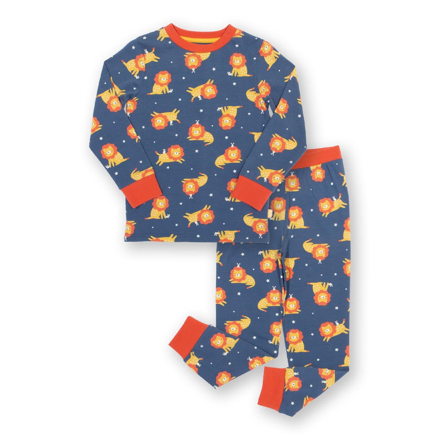 Lion And Mouse Pyjamas - 2 Left Size 5-6 & 7-8 years-Kite-Modern Rascals