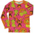 Lion, Tiger & Leopard Long Sleeve Shirt - Carmine - 1 Left Size 11-12 years-Smafolk-Modern Rascals