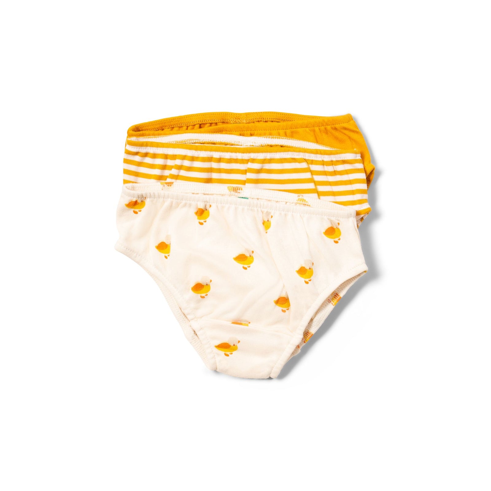 Little Ducks Organic Underwear Set - 3 Pack - 2 Left Size 5-6 & 7-8 years-Little Green Radicals-Modern Rascals