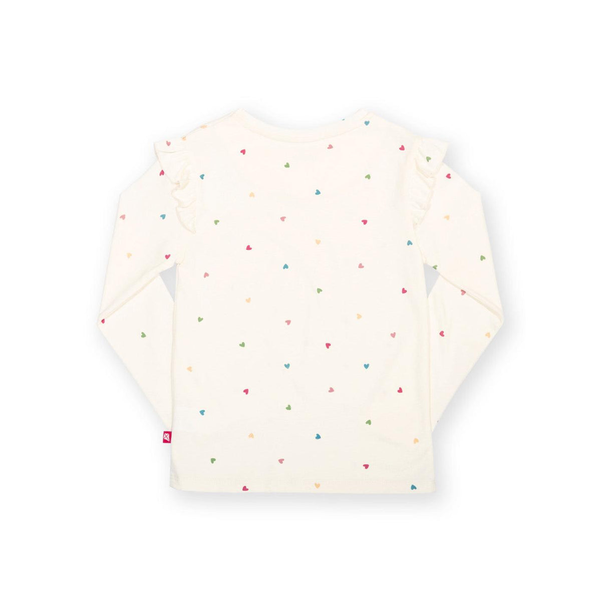 Little Hearts Frill Long Sleeve Shirt-Kite-Modern Rascals