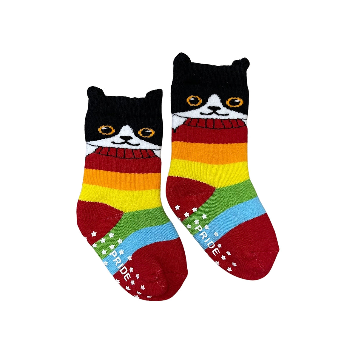 Little Kitty Non-Slip Socks-Pride Socks-Modern Rascals