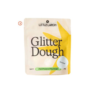 Little Larch Glitter Dough - Snowball-Little Larch-Modern Rascals