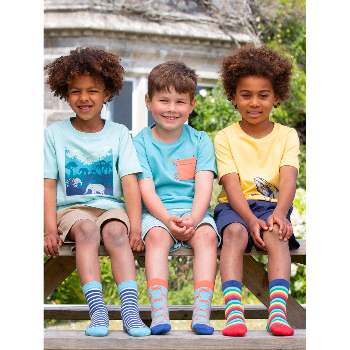 Little Nipper Socks - 3 Pack - 2 Left Size 2-4 & 5-7 years-Kite-Modern Rascals