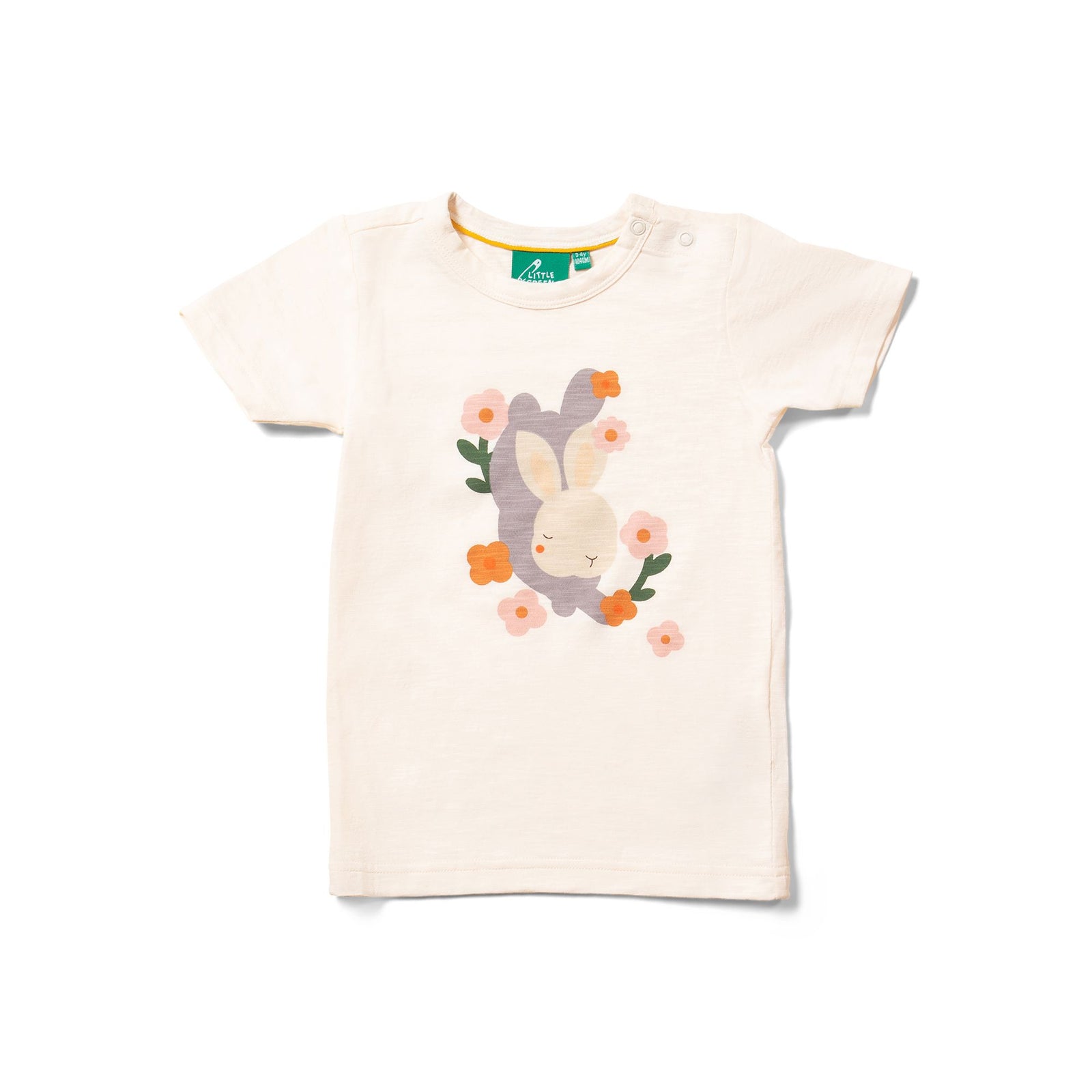Little Rabbit Short Sleeve T-Shirt-Little Green Radicals-Modern Rascals