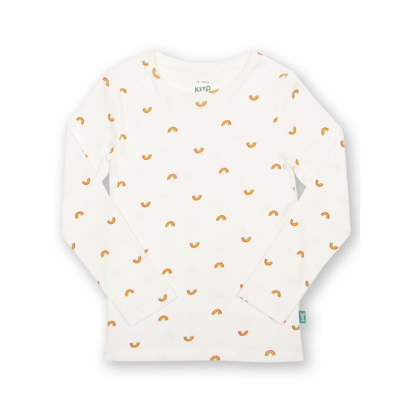 Little Rainbow Long Sleeve Shirt - 2Left Size 4-5 & 7-8 years-Kite-Modern Rascals