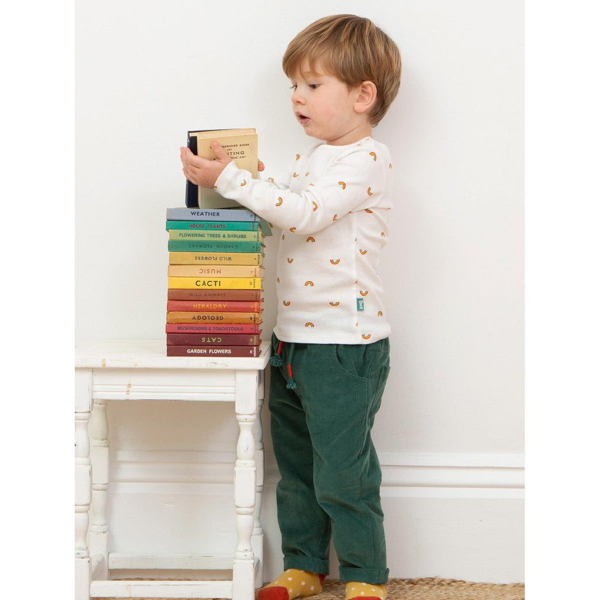 Little Rainbow Long Sleeve Shirt-Kite-Modern Rascals