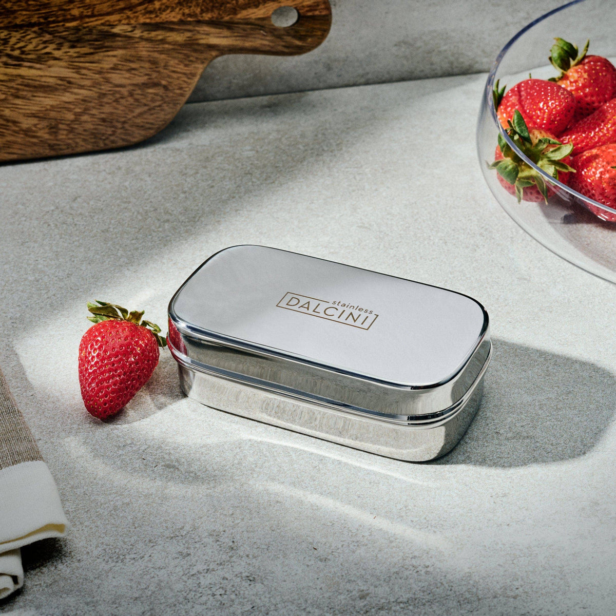 Little Snacker | Stainless Steel Snack Container-Dalcini Stainless-Modern Rascals