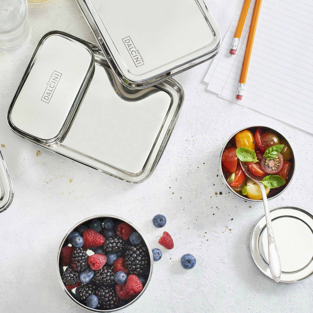 Little Snacker | Stainless Steel Snack Container-Dalcini Stainless-Modern Rascals