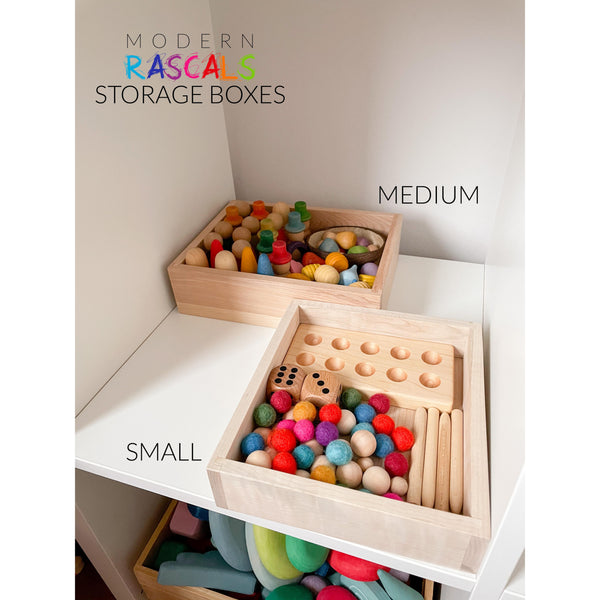 Loose Part Storage Box - Small by Modern Rascals