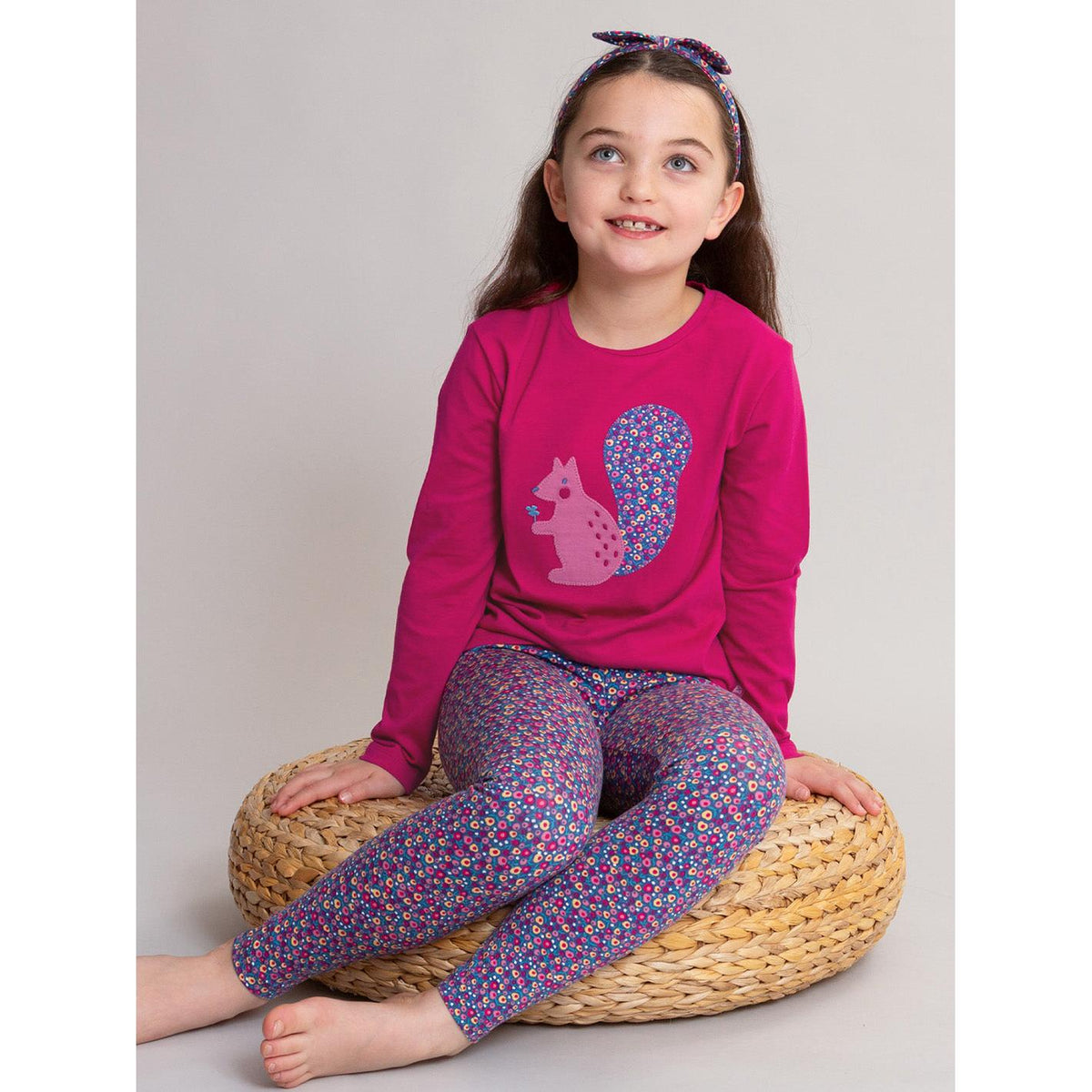 Lucky Squirrel Long Sleeve Shirt-Kite-Modern Rascals