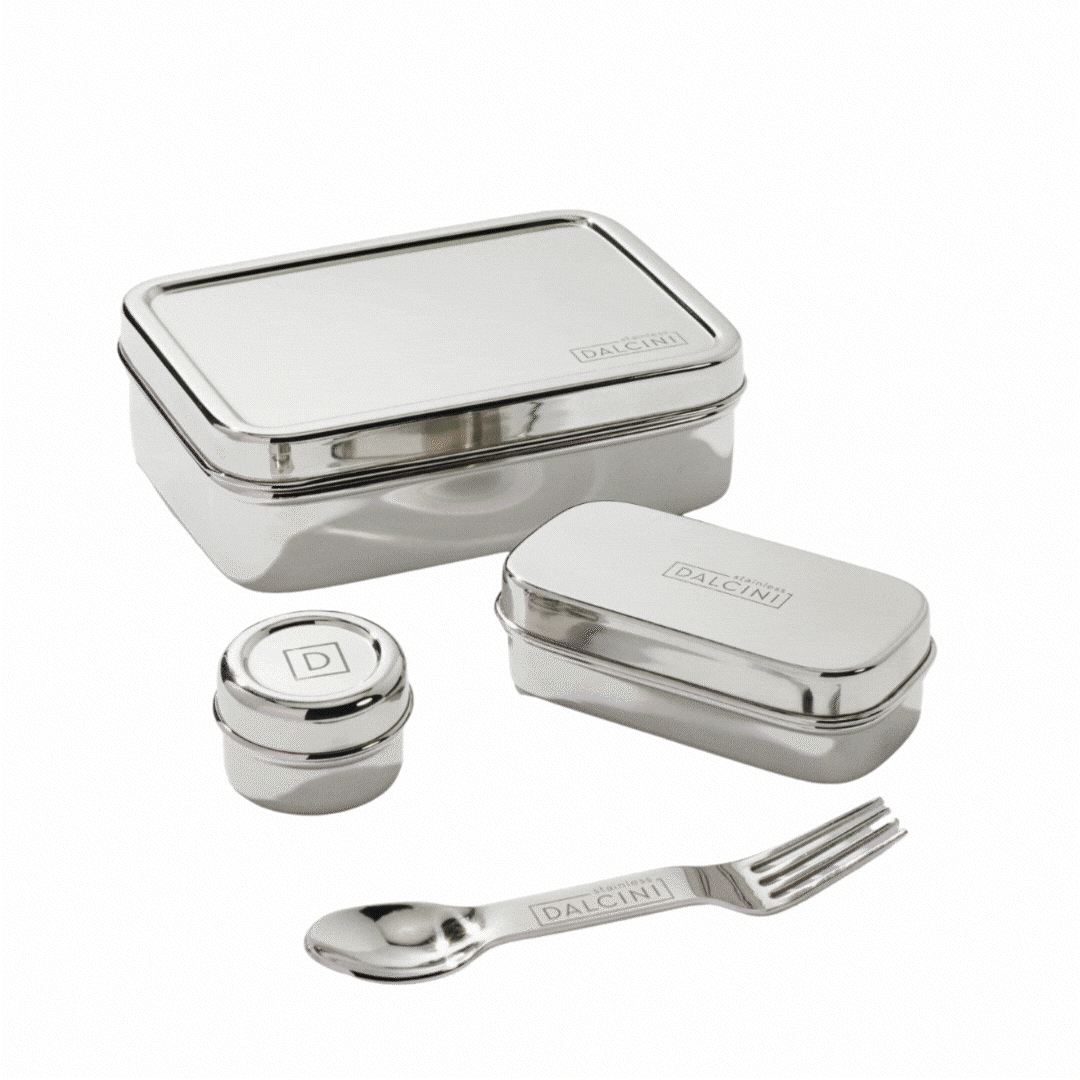 Lunch for One | High-Quality Stainless Steel Food Storage-Dalcini Stainless-Modern Rascals