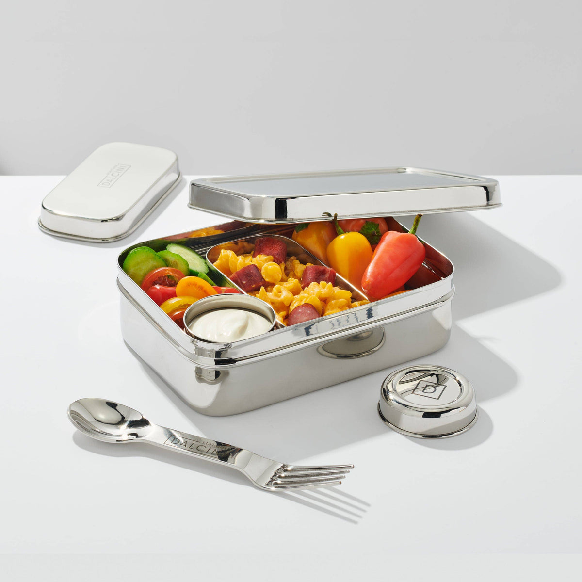 Lunch for One | High-Quality Stainless Steel Food Storage-Dalcini Stainless-Modern Rascals