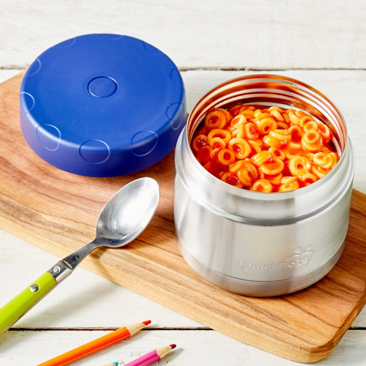 Lunchbots 12oz Wide Insulated Food Container - Assorted Colours-Lunchbots-Modern Rascals