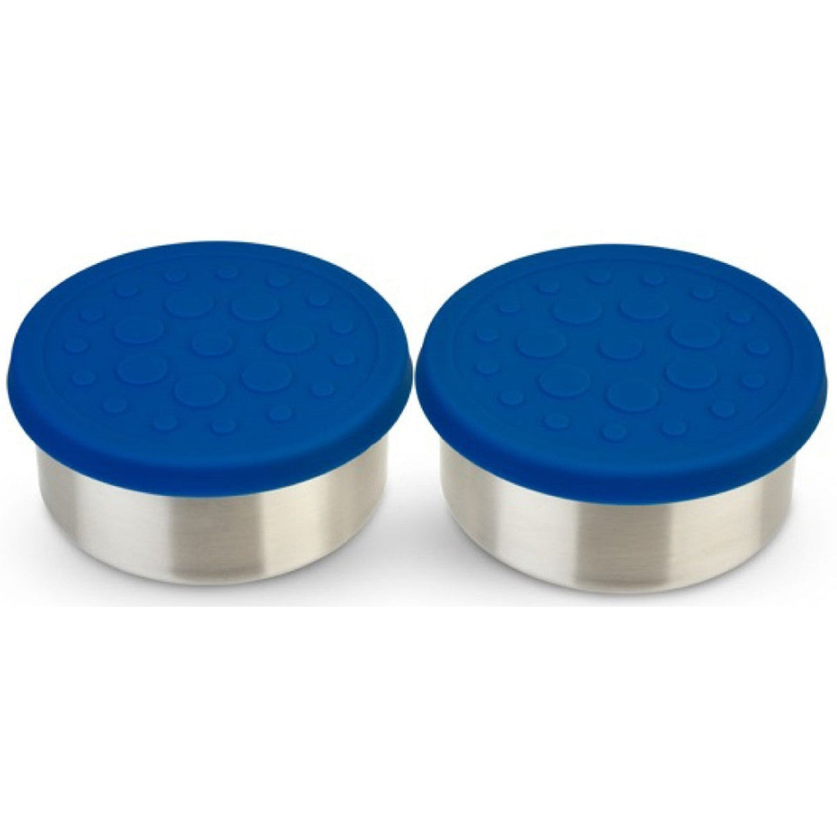 Lunchbots 4.5oz Large Stainless Steel Dip Containers with Silicone Lids - set of 2 - Assorted Colours-Lunchbots-Modern Rascals