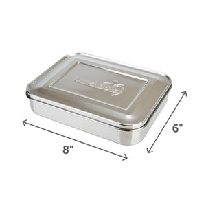 Lunchbots Large 3 Compartment Stainless Steel Bento Box - Multiple Colours Available-Lunchbots-Modern Rascals