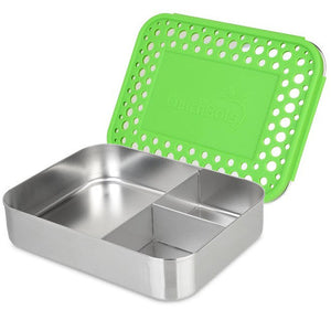Lunchbots Large 3 Compartment Stainless Steel Bento Box - Multiple Colours Available-Lunchbots-Modern Rascals