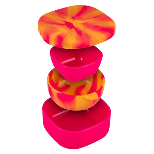 Lunchbots Large Nested Bowl Set (Mighty) - set of 3 - Assorted Colours-Lunchbots-Modern Rascals