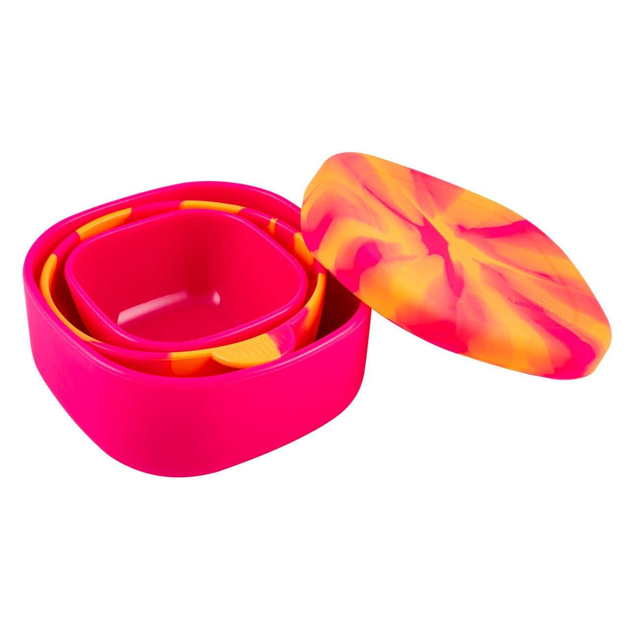 Lunchbots Large Nested Bowl Set (Mighty) - set of 3 - Assorted Colours-Lunchbots-Modern Rascals