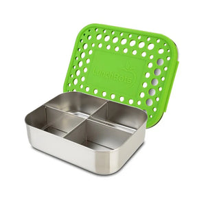 Lunchbots Medium 4 Compartment Bento Box - Multiple Colours Available-Lunchbots-Modern Rascals