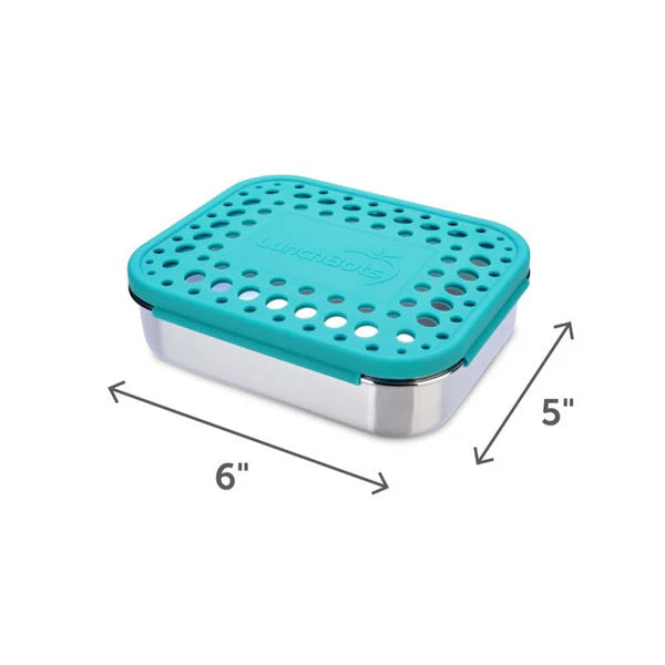 Lunchbots Medium 4 Compartment Bento Box - Multiple Colours Available-Lunchbots-Modern Rascals
