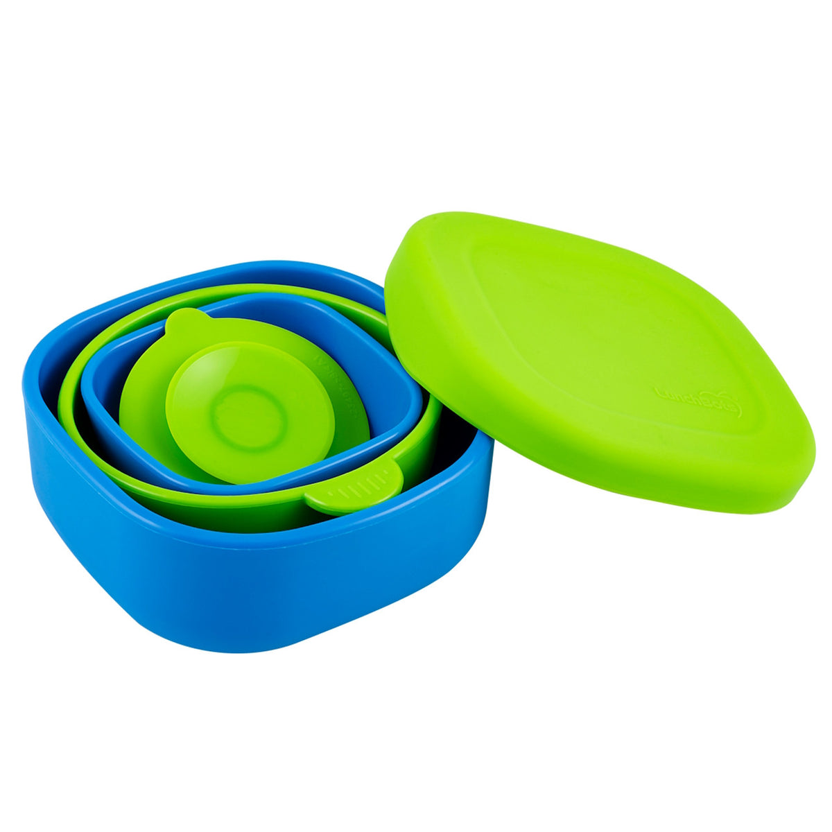 Lunchbots Small Nested Bowl Set (Bitty) - set of 3 - Assorted Colours-Lunchbots-Modern Rascals