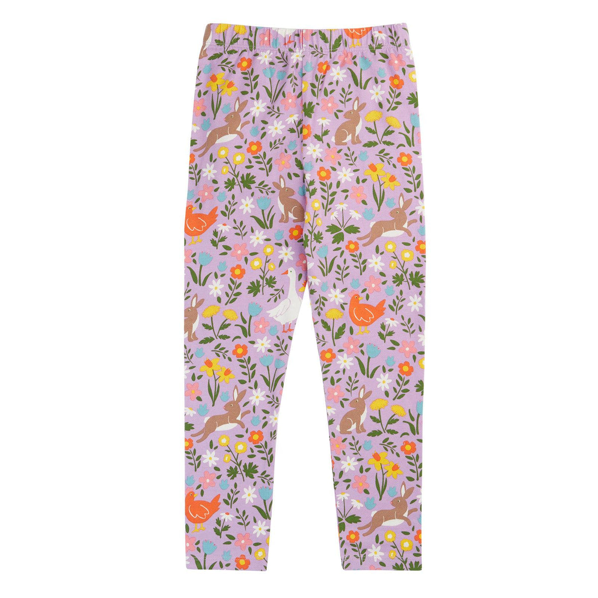 Lupin Meadow Play Libby Leggings - 2 Left Size 5-6 & 6-7 years-Frugi-Modern Rascals