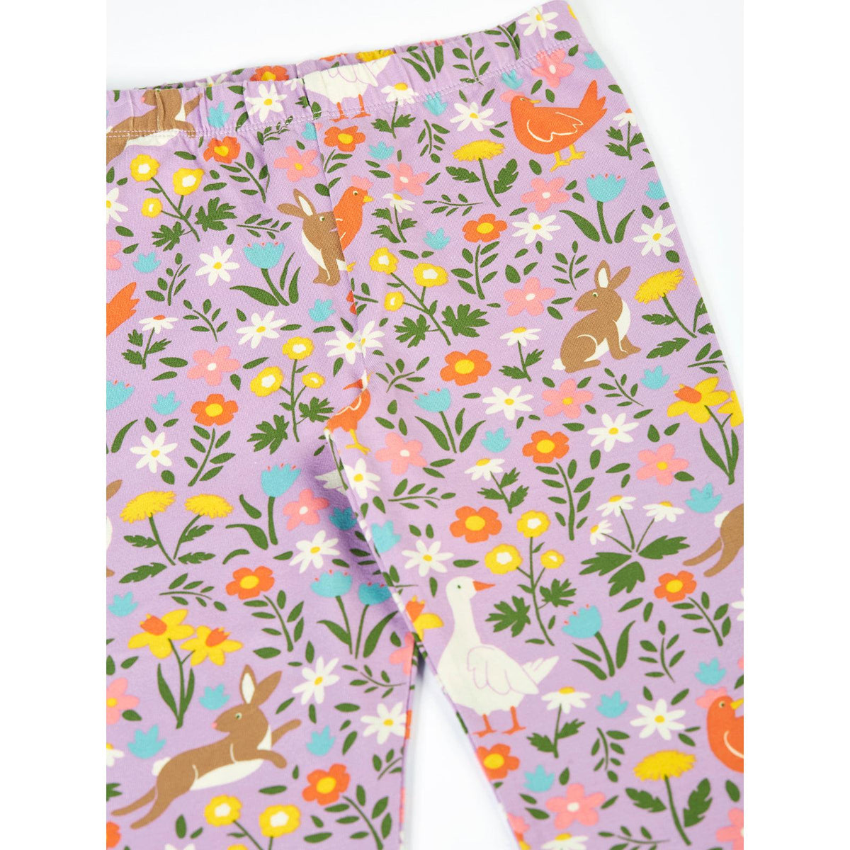 Lupin Meadow Play Libby Leggings - 2 Left Size 5-6 & 6-7 years-Frugi-Modern Rascals